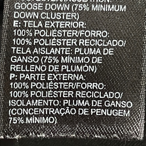 The North Face Goose Down Filled Long Black Puffer Jacket - Picture 12 of 12